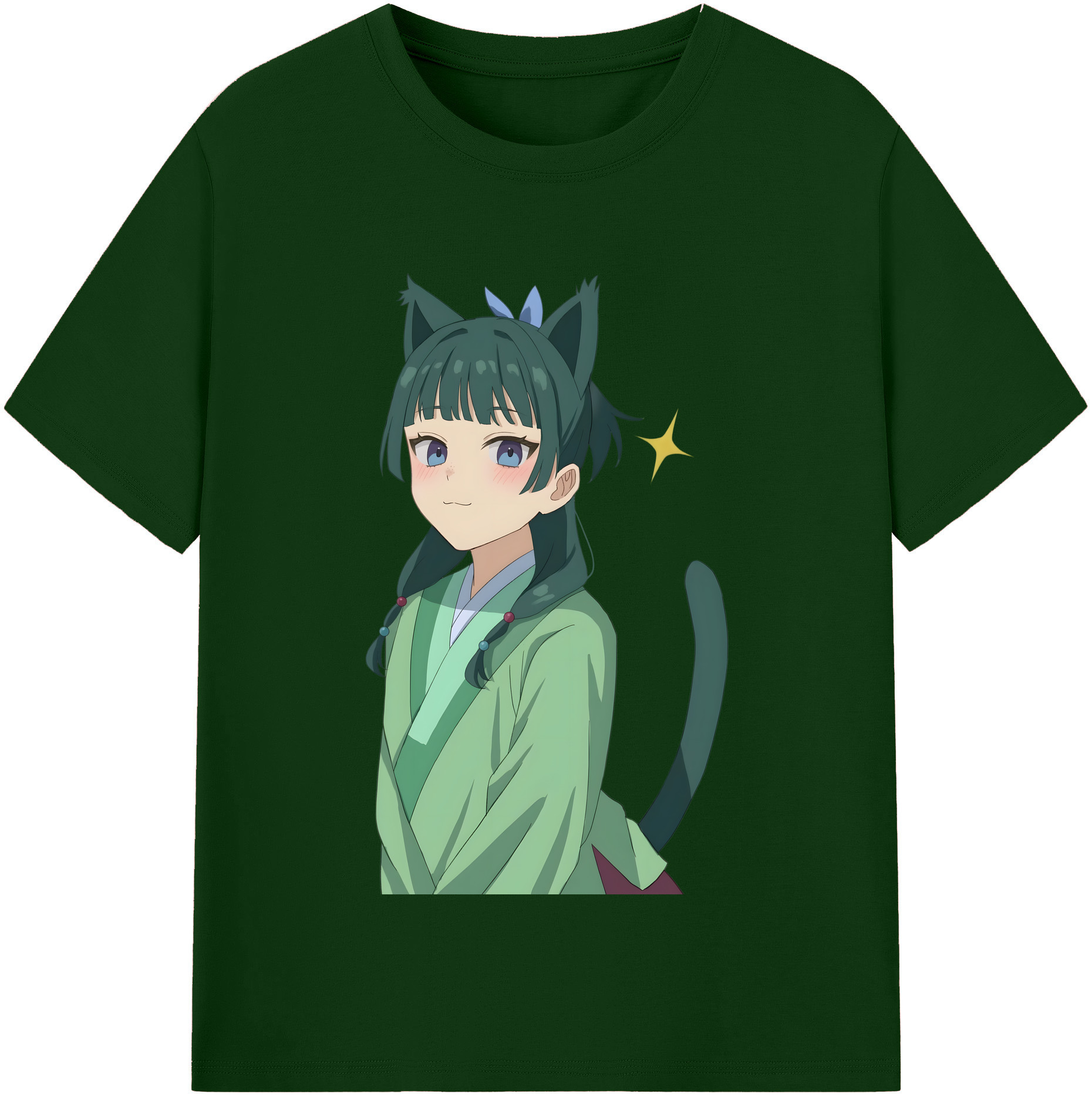 （画像用） 薬屋のひとりごと The Apothecary Diaries 綿100％半袖Tシャツ（フロントプリント）